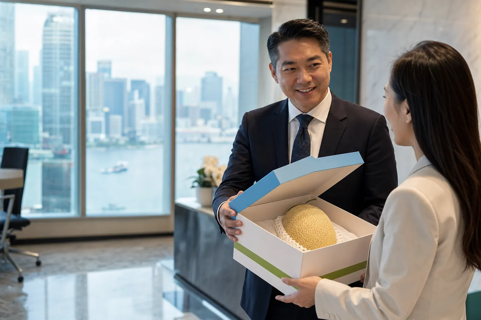香港企業接待場合贈送八六王禮盒