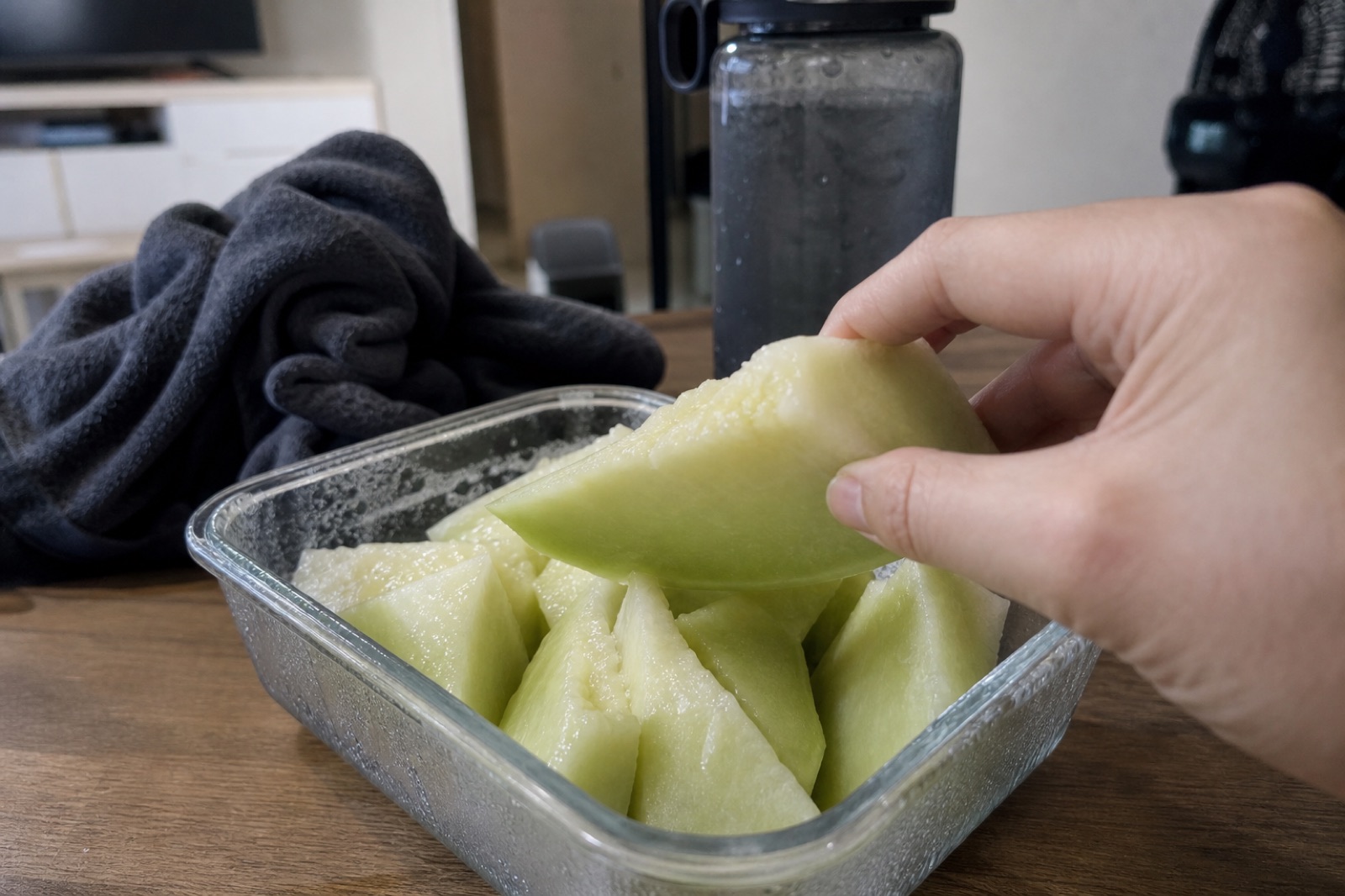 冰鎮玉菇青肉瓜切件